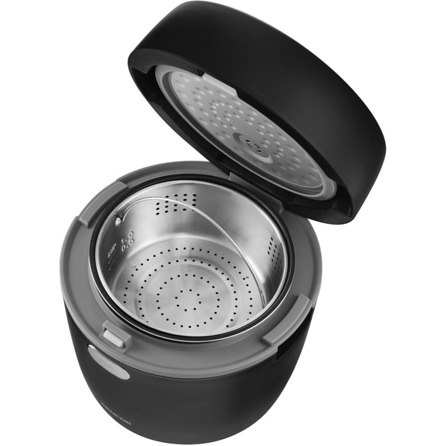 Sencor - Olla arrocera 350W/230V 0,6 l negra