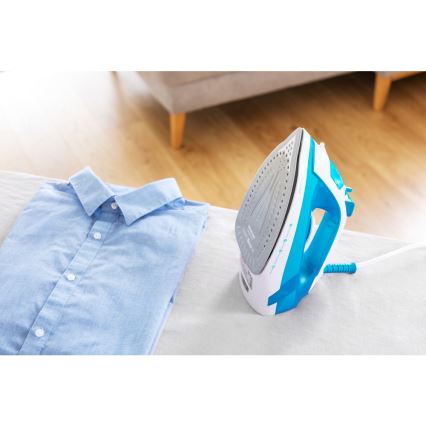 Sencor - Plancha de vapor 2000W/230V azul/blanco