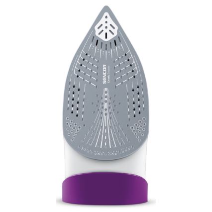 Sencor - Plancha de vapor 2400W/230V púrpura/blanco