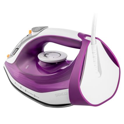 Sencor - Plancha de vapor 2400W/230V púrpura/blanco
