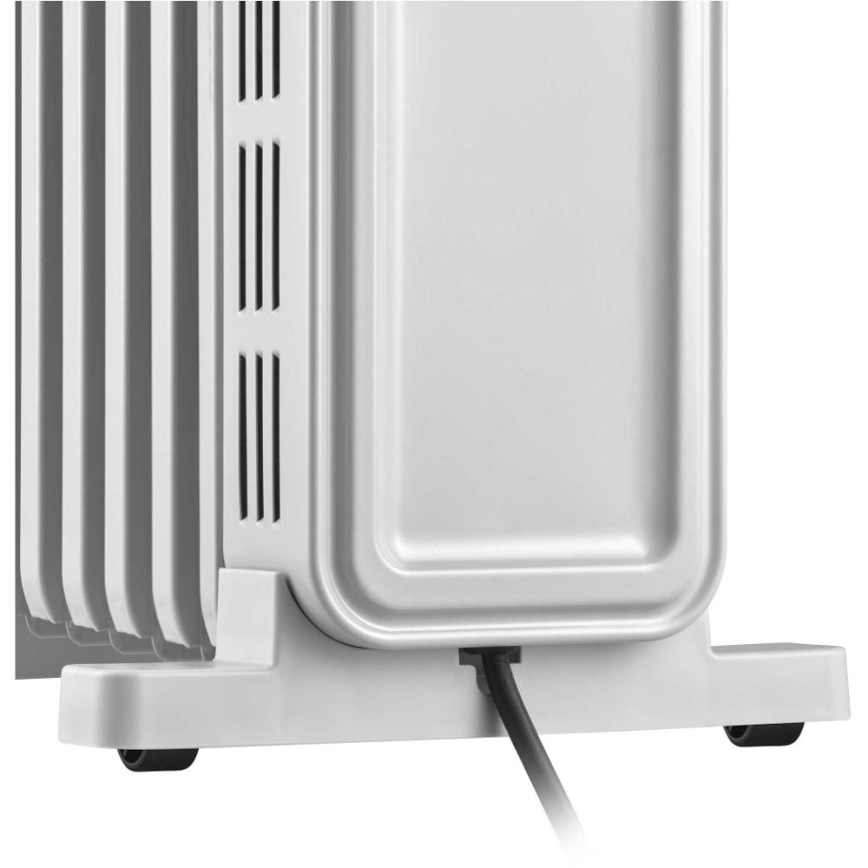 Sencor - Radiador de aceite con 9 aletas 800/1200/2000W/230V blanco