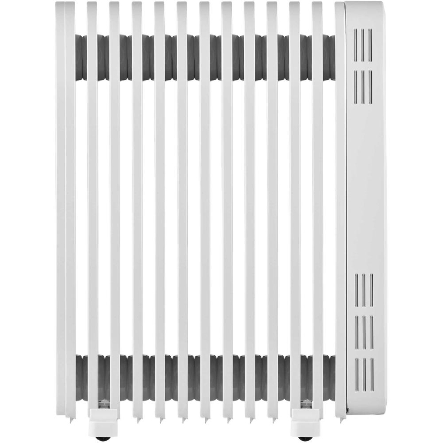 Sencor - Radiador de aceite con 13 elementos 1000/2500W/230V blanco + mando a distancia