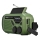 Sencor - Radio de camping con manivela, panel solar y linterna LED 5V/2000 mAh IPX4 verde