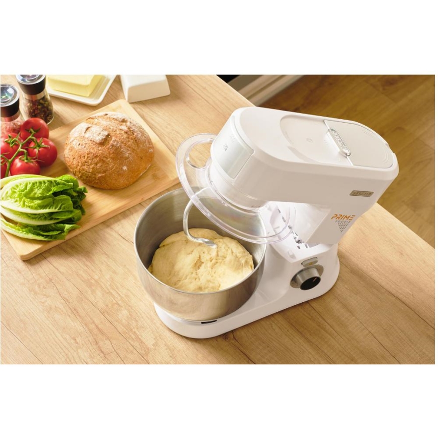 Sencor - Robot de cocina con bol de acero inoxidable 1000 W/230 V, blanco