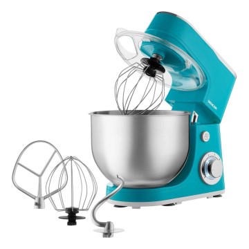 Sencor - Robot de cocina con bol de acero inoxidable 1300W/230V turquesa