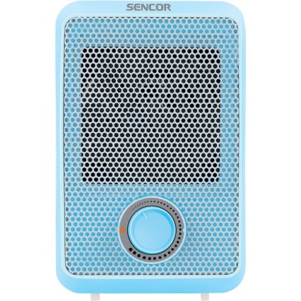 Sencor - Termoventilador 600W/230V azul/blanco