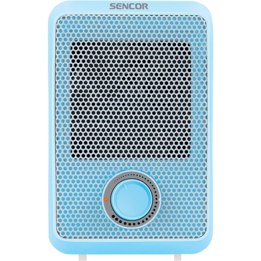 Sencor - Termoventilador 600W/230V azul/blanco
