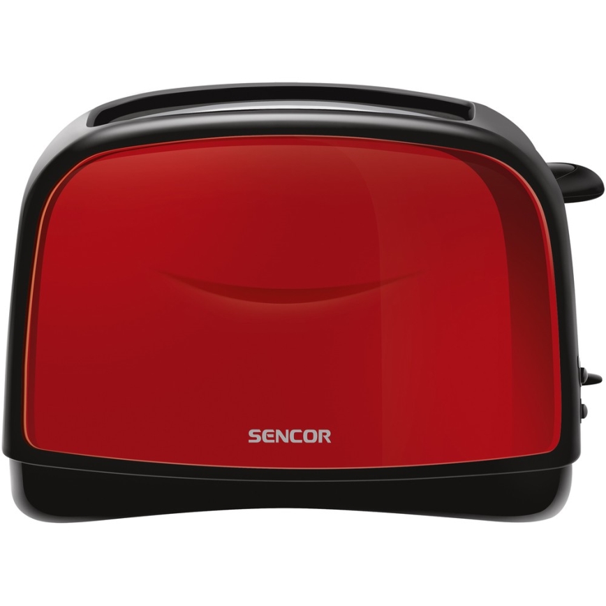 Sencor - Tostador con dos agujeros 850W/230V rojo