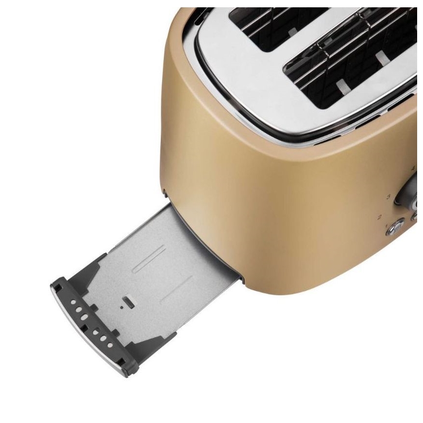 Sencor - Tostadora de dos ranuras con función grill 1000W/230V beige