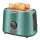 Sencor - Tostadora de dos ranuras con rejilla para calentar 1000W/230V color menta
