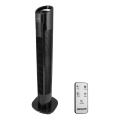 Sencor - Ventilador de columna 50W/230V negro + mando a distancia