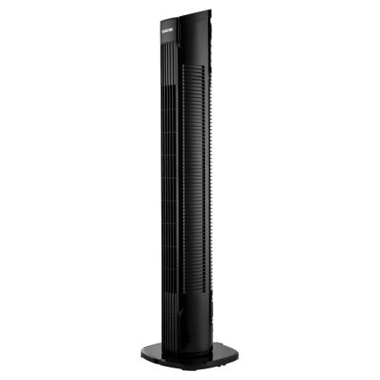 Sencor - Ventilador de columna 50W/230V negro + mando a distancia