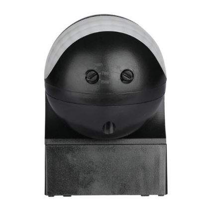 Sensor de movimiento para exteriores 230V IP44 negro