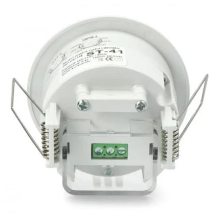Sensor de movimiento y luz crepuscular ST41 360 ° blanco