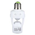 Sensor PIR para bombilla E27 blanco