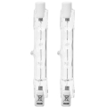 SET 2x Bombilla industrial J78 R7s/80W/230V 2900K - Aigostar