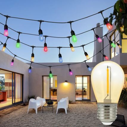 SET DE 2x Bombilla LED PARTY E27/0,3W/36V
