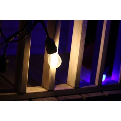 SET DE 2x Bombilla LED PARTY E27/0,5W/36V 2200K