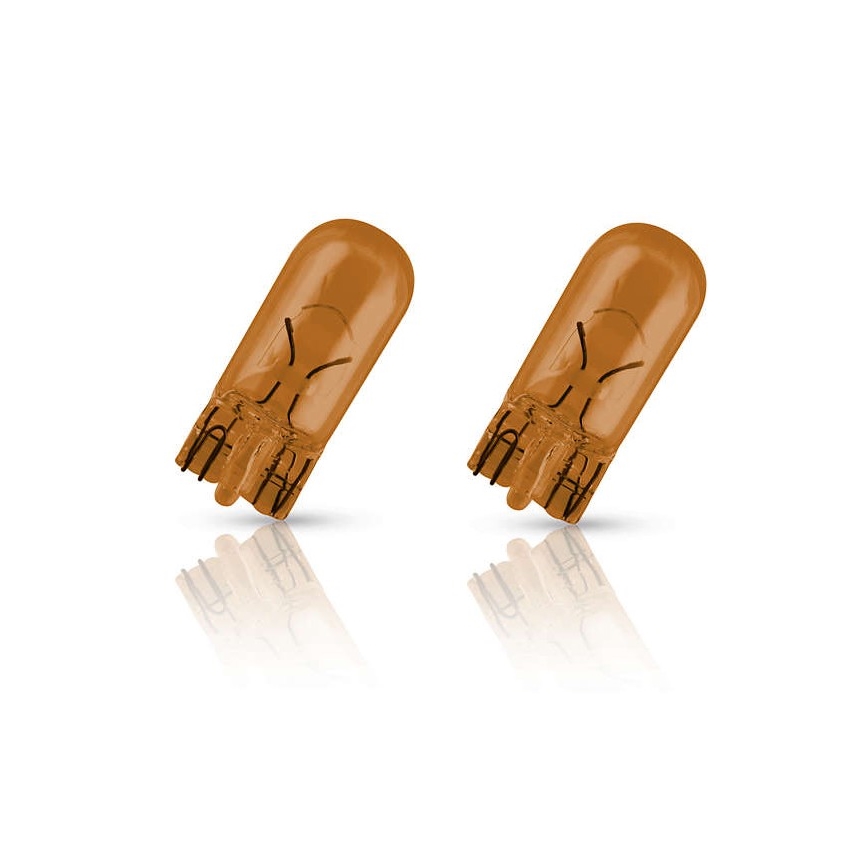 SET 2x Bombilla para el coche Philips VISION 12396B2 W2,1x9,5D/5W/12V