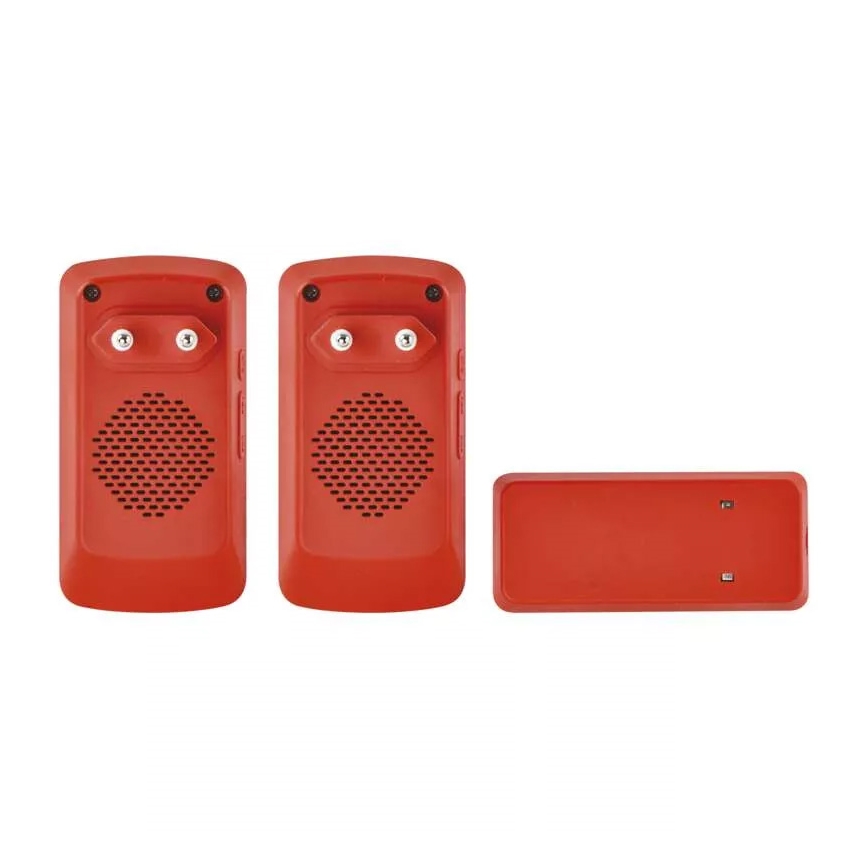 SET 2x Timbre inalámbrico 230V IP44