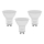 SET 3x Bombilla LED ECOLINE GU10/6W/230V 4000K - Brilagi