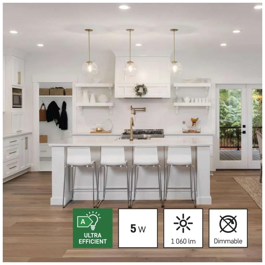 SET 3x Bombilla LED FILAMENT A60 E27/5W/230V 4000K Clase energética A