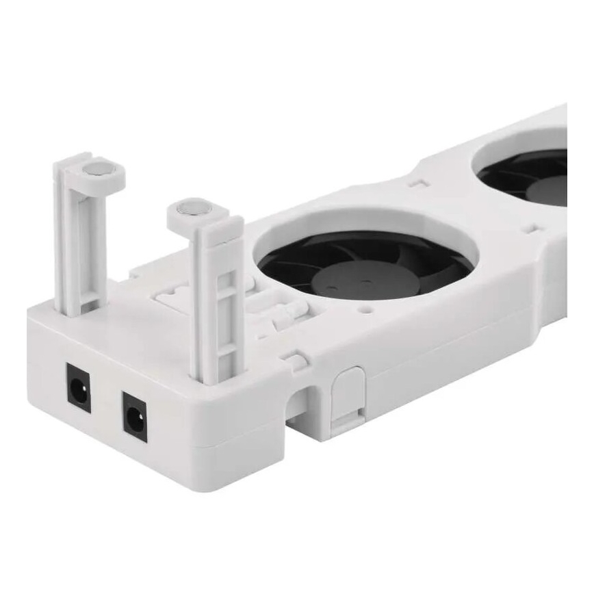 SET 3x Ventilador de radiador 5/230V blanco