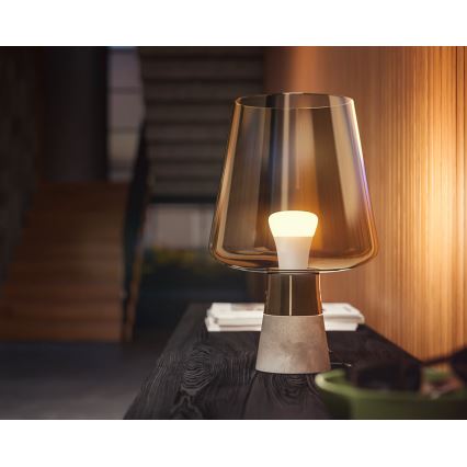 SET 4x bombillas LED regulables Philips Hue WHITE A60 E27/9W/230V 2700K