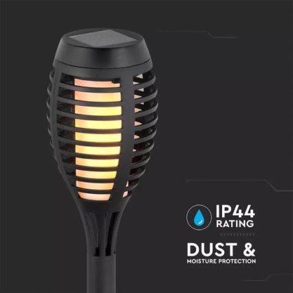 SET DE 4 lámparas solares LED 4xLED/3,6V 1xAAA IP44 100 mAh