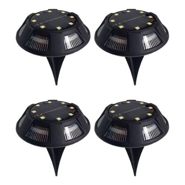 SET 4x Lámpara solar LED LED/1,2V 200 mAh IP44