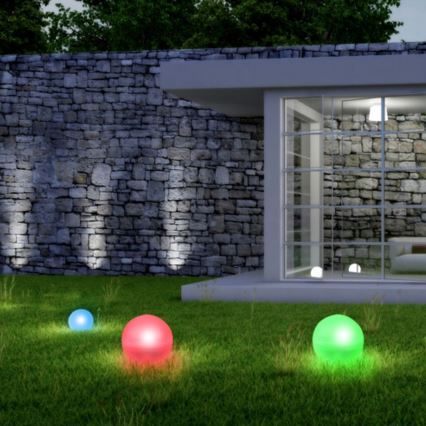 SET 5x Lámpara solar LED LED/3,2V multicolor