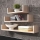 Set de 3 estantes de pared TRIO 40/60/80 x 11 x 18 cm, acabado roble sonoma