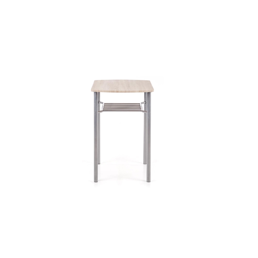 Set de balcón LANCE 82x50 cm metal/roble Sonoma