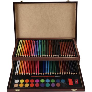 Set de pintura en estuche ART BOX, 91 piezas