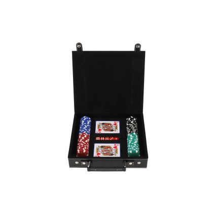 Set de póquer en estuche — 100 piezas