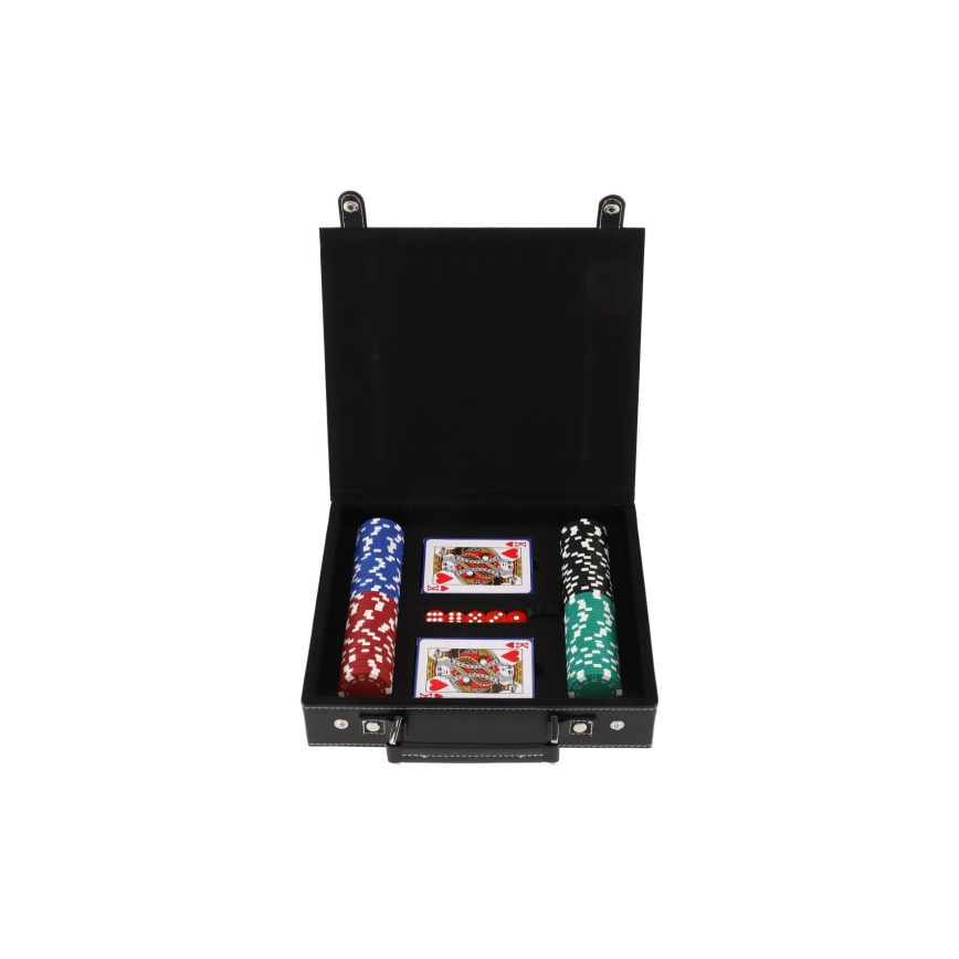 Set de póquer en estuche — 100 piezas