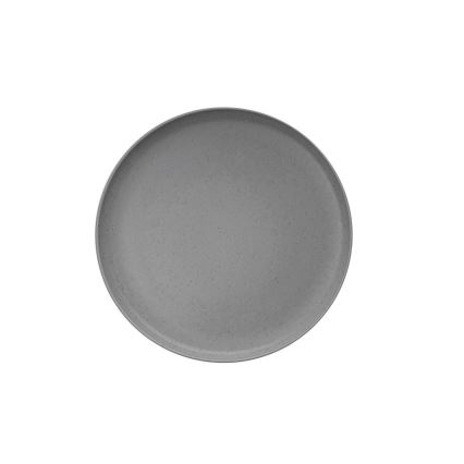 Set de vajilla de 12 piezas, gris/porcelana