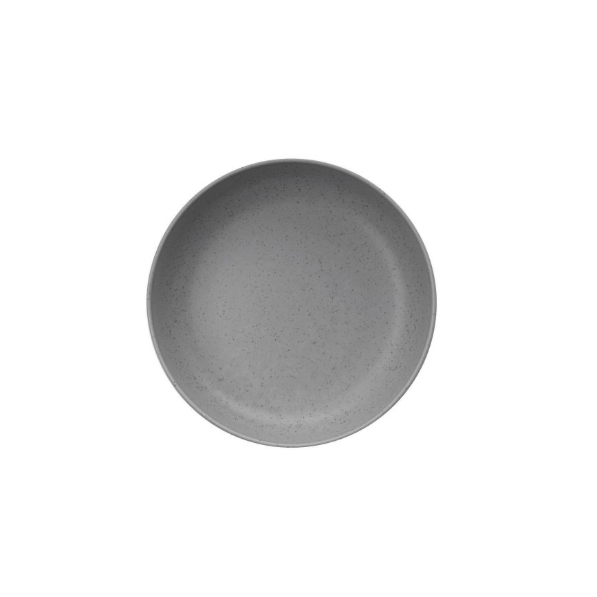 Set de vajilla de 12 piezas, gris/porcelana