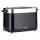 Severin AT 9264 - Tostadora de dos ranuras 800W/230V acero inoxidable/negro