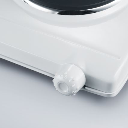 Severin DK 1042 - Placa eléctrica doble 2500 W/230 V blanca