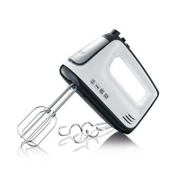 Severin HM 3830 - Batidora de varillas 400 W/230 V blanca/negra