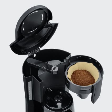 Severin KA 9306 - Cafetera con jarra térmica 1 l 1000W/230V negra
