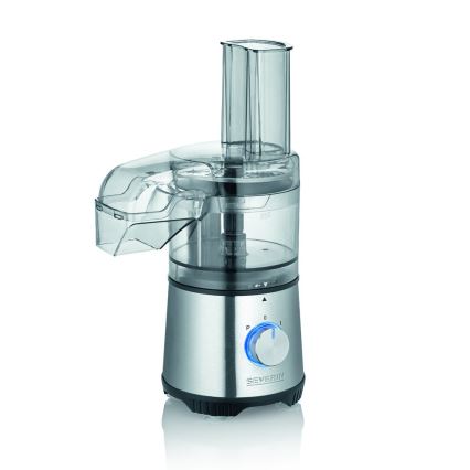 Severin KM 3865 - Picadora de alimentos 400 W/230 V acero inoxidable/negro