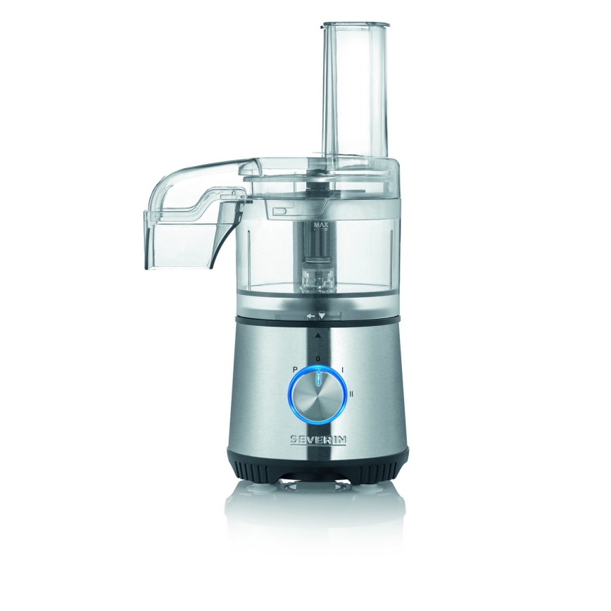 Severin KM 3865 - Picadora de alimentos 400 W/230 V acero inoxidable/negro