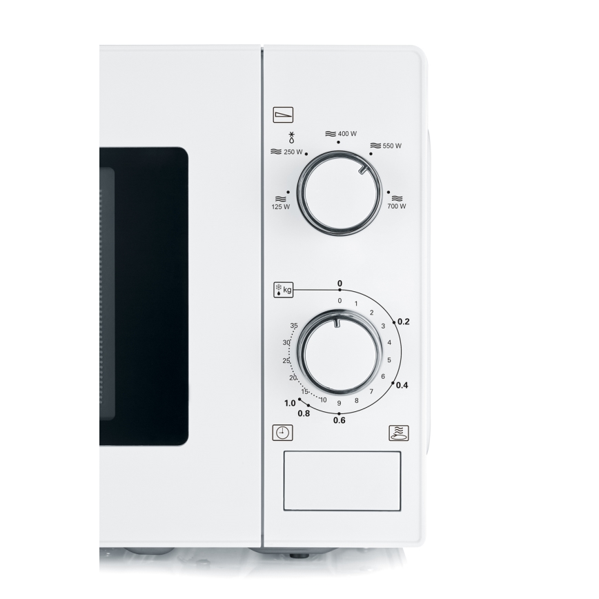 Severin MW 7770 - Microondas 700 W/230 V 20 l blanco