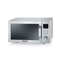 Severin MW 7774 - Microondas 3 en 1 1950W/230V 25 l acero inoxidable