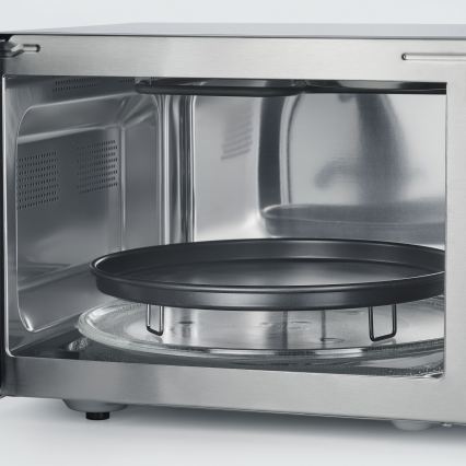 Severin MW 7774 - Microondas 3 en 1 1950W/230V 25 l acero inoxidable