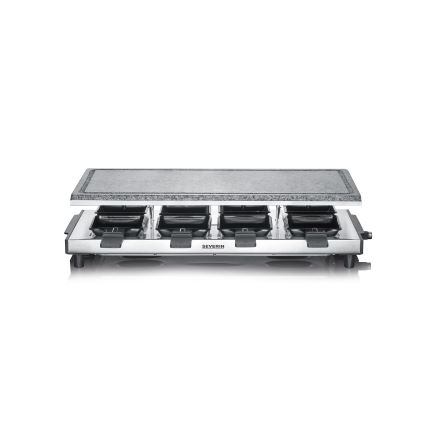 Severin RG 2374 - Raclette con piedra volcánica 1500W/230V