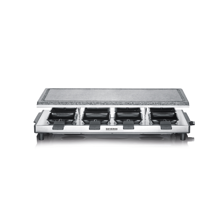 Severin RG 2374 - Raclette con piedra volcánica 1500W/230V