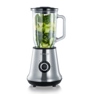 Severin SM 3737 - Batidora de sobremesa 1 l 500 W/230 V acero inoxidable/negro